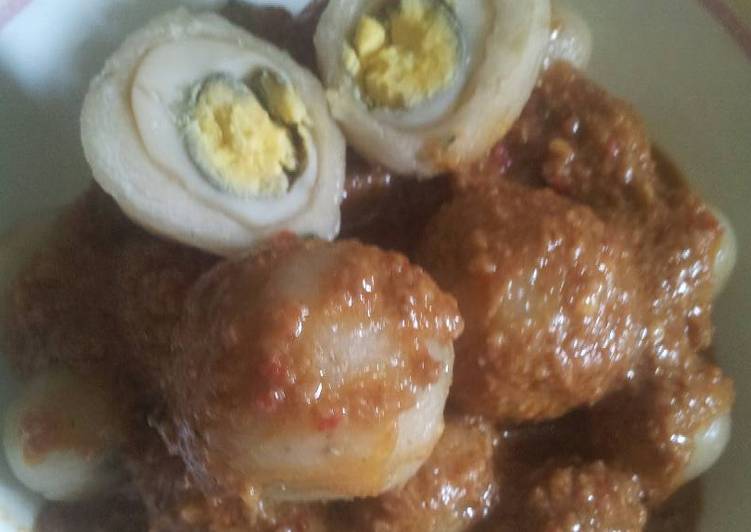 gambar untuk resep makanan Cilok isi telur puyuh