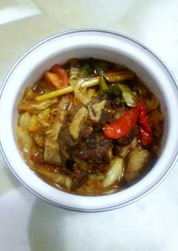 Tongseng daging sederhana