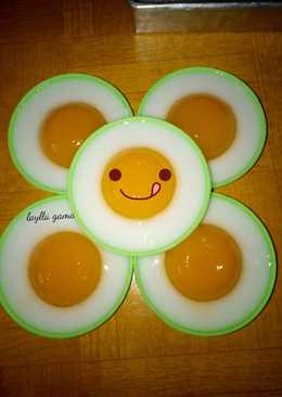 Puding telor ceplok