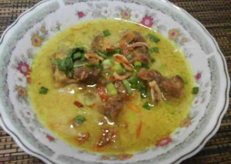 gambar untuk cara membuat Soto Empal Gentong