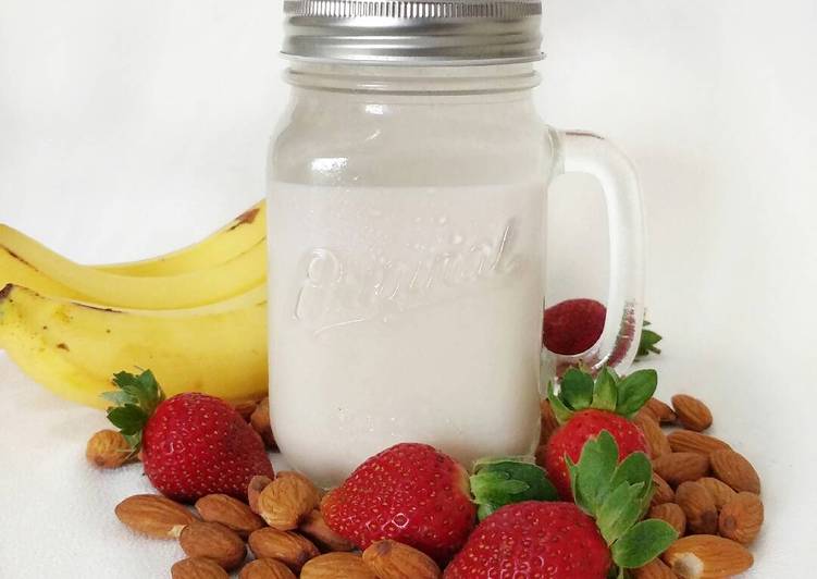 Resep Homemade Almond Milk Oleh Aghnia Sofyan