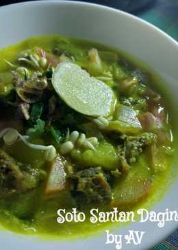 Soto Santan Daging