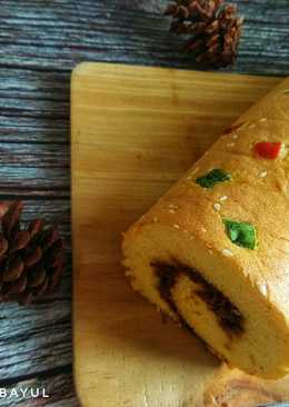 Floss swissroll (bolu gulung isi abon)