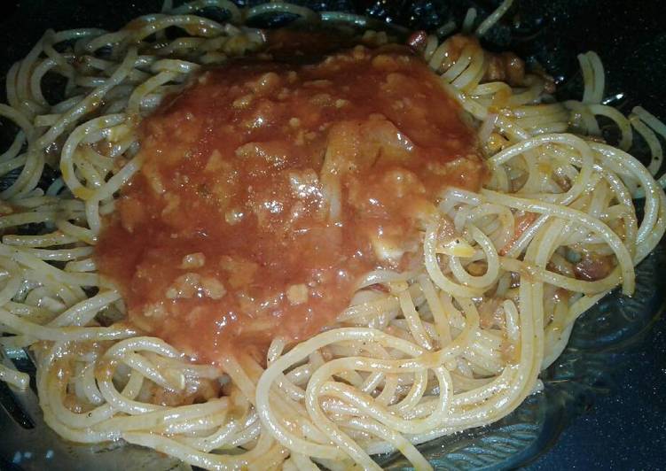 resep makanan Spagetti Bolognese