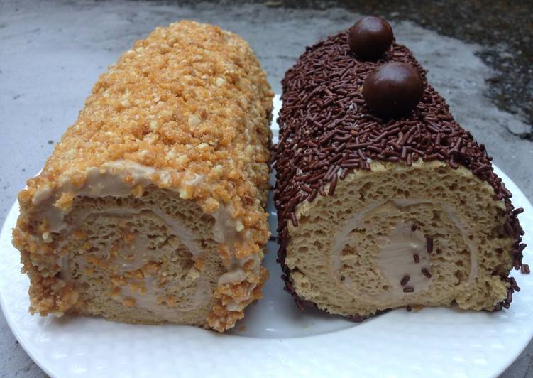 Resep Bolu gulung / roll cake Kiriman dari Paon Sari