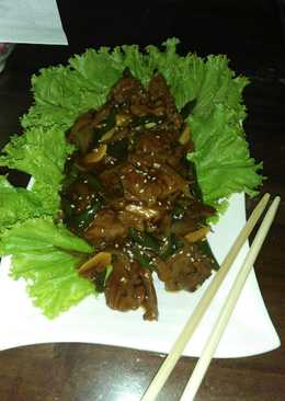 Beef teriyaki homemade