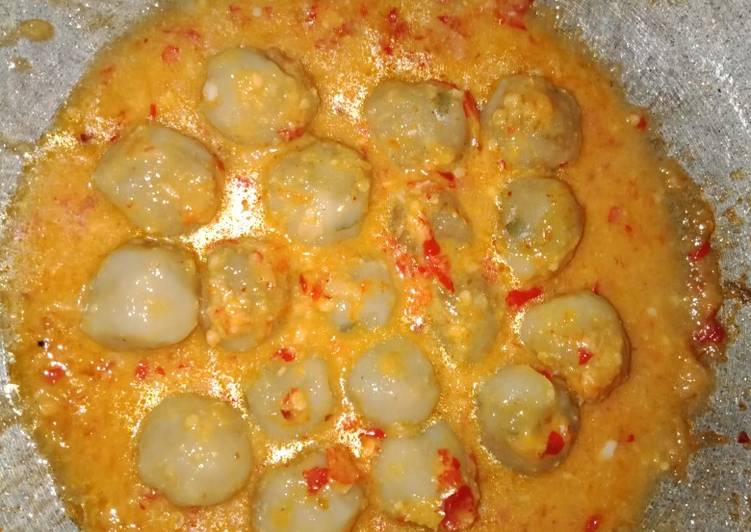 Cilok saus balado recipe main photo