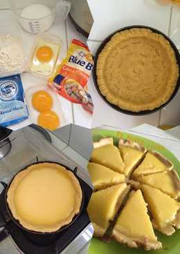 Pie susu simple & crispy