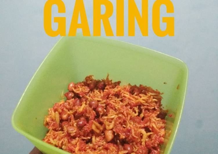 Teri Kacang Garing