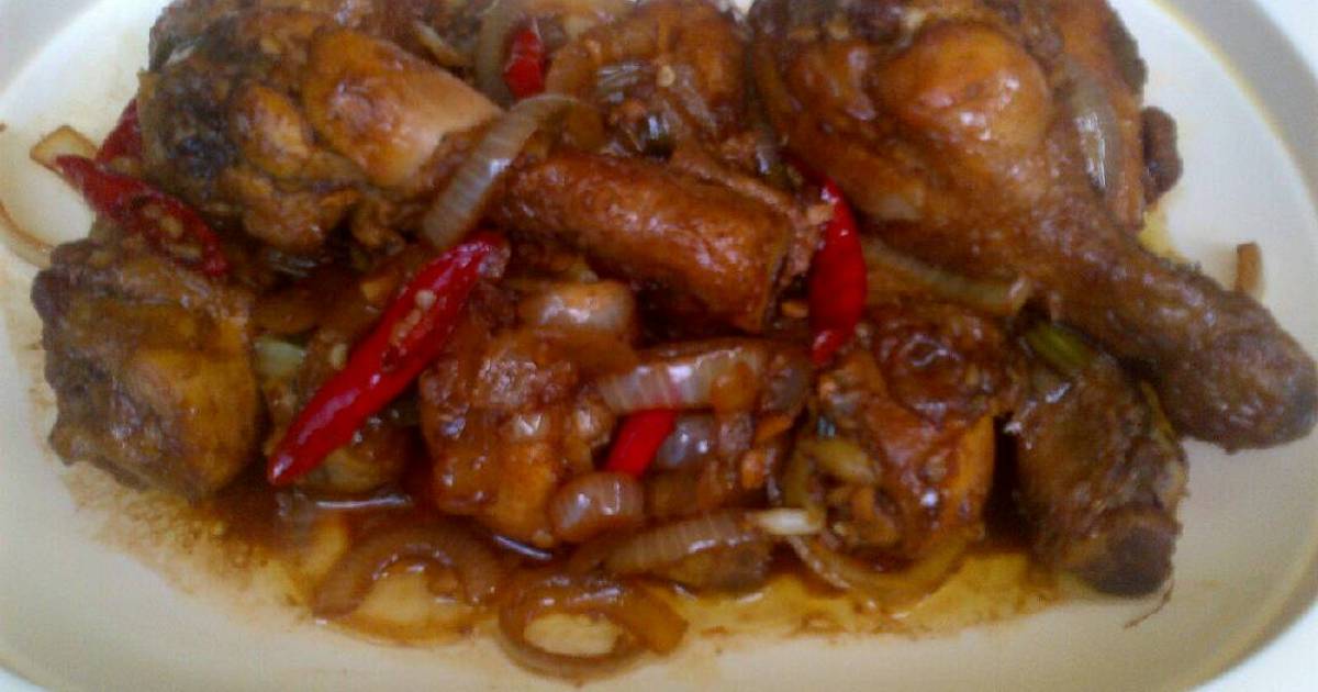 Resep Ayam goreng mentega ala mimi Askhana