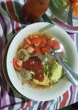 Mie bihun kuah