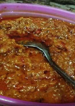 Saus kacang ala abang2 batagor