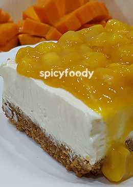 Cheesecake Mangga (No Bake)