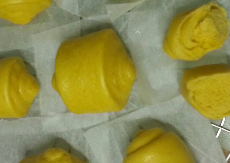 resep lengkap untuk Mantau labu kuning