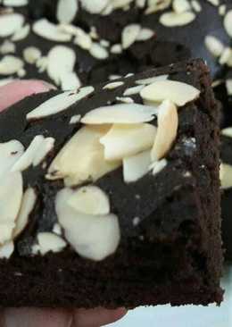 Brownies Panggang Almond