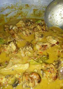 Pelalah Ayam (ayam bakar masak santan)