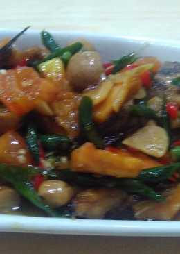 Sambal gabus pedas manis