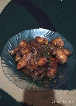 Ayam kecap sederhana