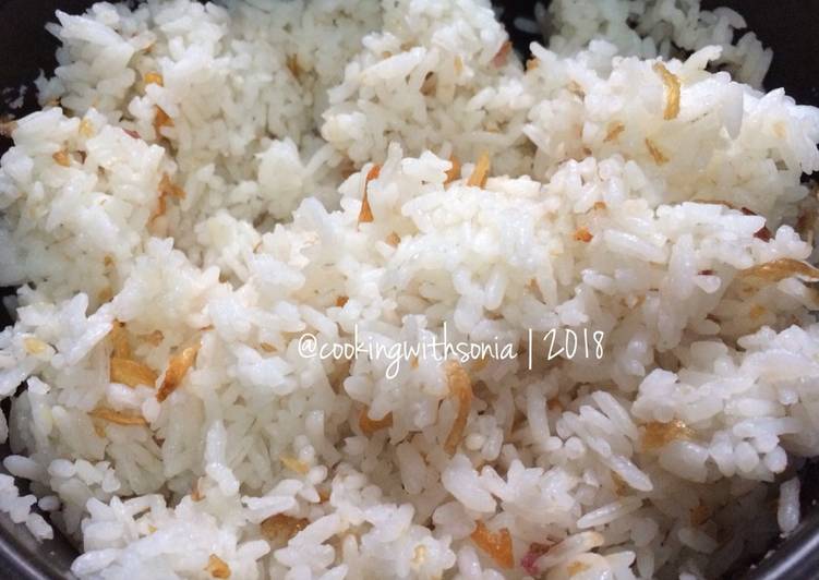 resep lengkap untuk 30. Nasi Uduk / Nasi Gurih