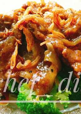 Cah brokoli sapi lada hitam