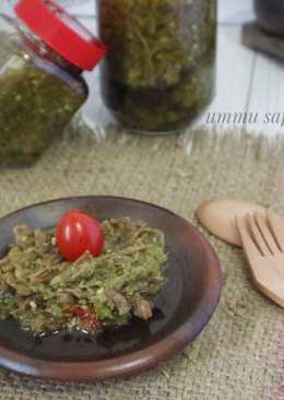 Sambal Ijo Daging (posting kedua)