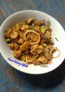 Tongseng Udang bawang saos tiram