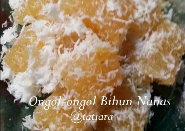 resep masakan Ongol-ongol BIHUN NANAS