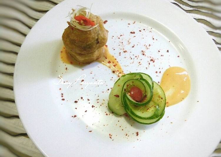 gambar untuk resep Tahu aci & saus mayonaise madu