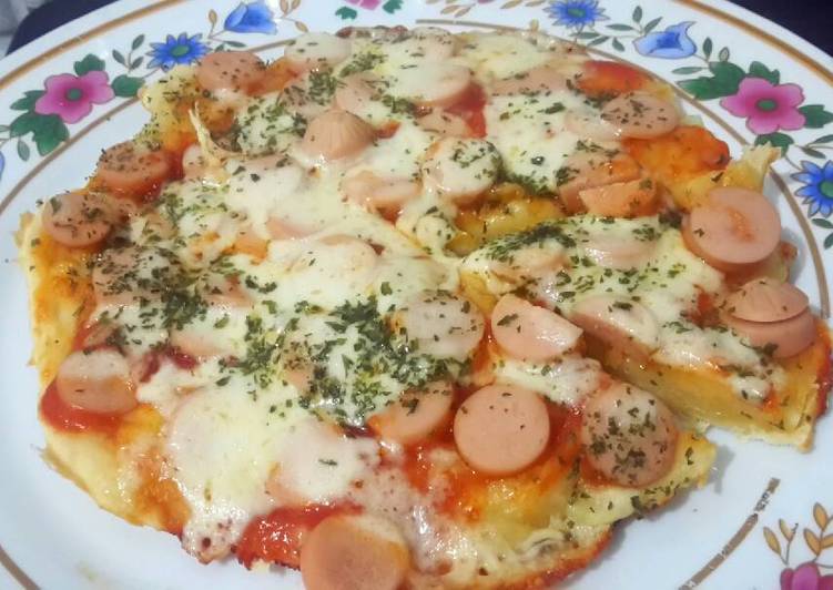 resep Pizza teflon