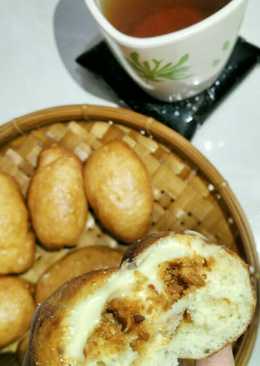 Roti goreng keju abon eggless