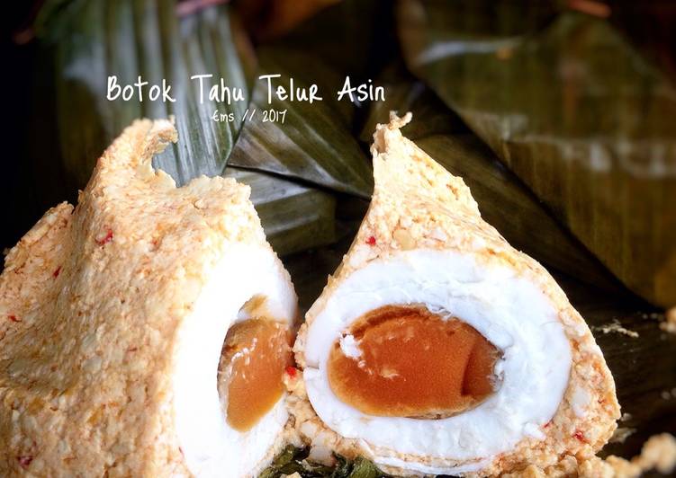 resep masakan Botok Tahu Telur Asin