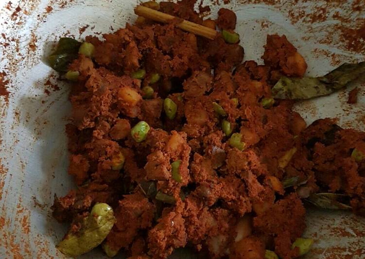 resep lengkap untuk Sambal goreng ati kentang petai resep mama gotri