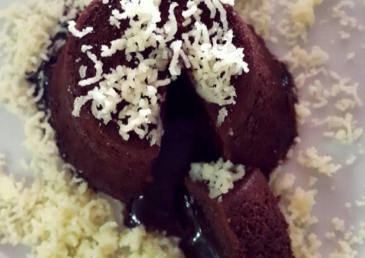 resep makanan Lava Cake extra cheese