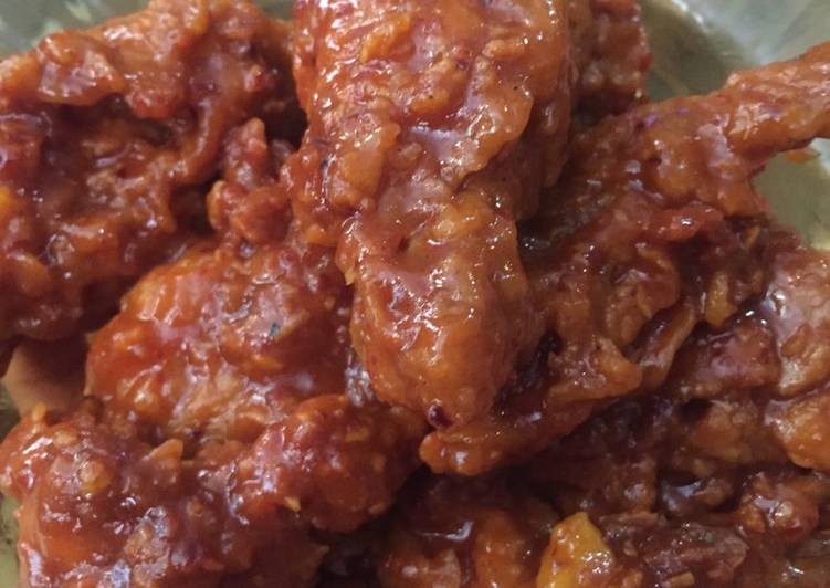 resep masakan Ayam pedas ala richeese