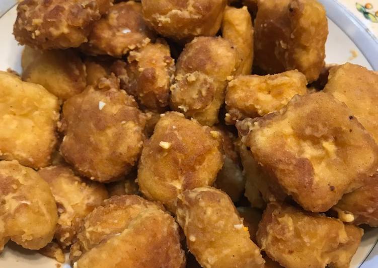 Resep Tahu krispi telor asin Dari shirly amri anis