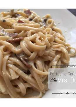 Fettucine Carbonara Sedap Nikmat