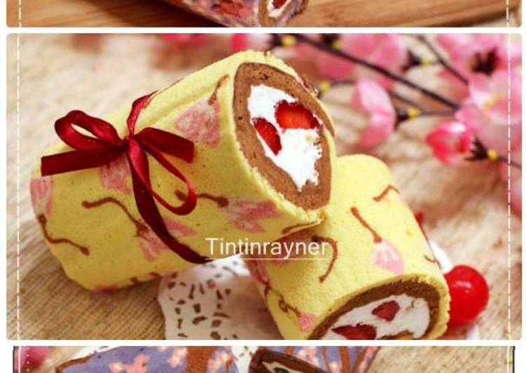 resep masakan Japanese Roll Cake kukus - enak,ga bau telur