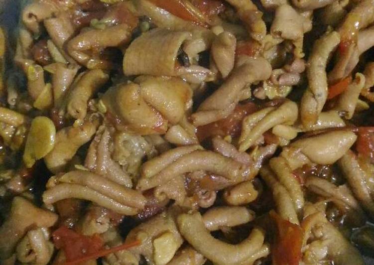 Resep Usus ayam alakadabra Kiriman dari Leona Cilaen