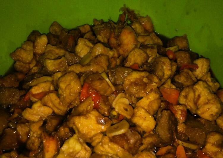 Resep Sambal Goreng Tahu Tempe Udang dan Bakso By Evelyn Anastasia