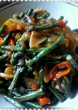Tumis Pedas Manis Kacang Panjang Manisah