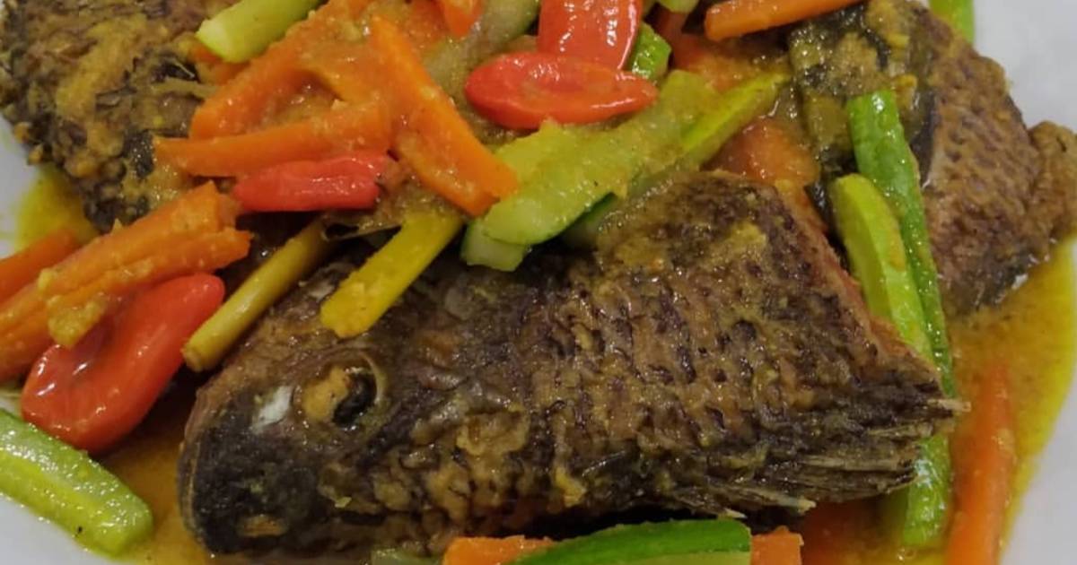 115 resep ikan nila bumbu acar kuning enak dan sederhana 