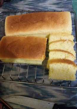 Lemon cheese cake (ogura cake)