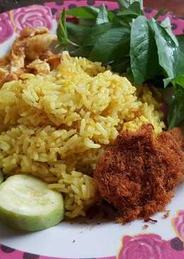 Nasi kuning rice cooker