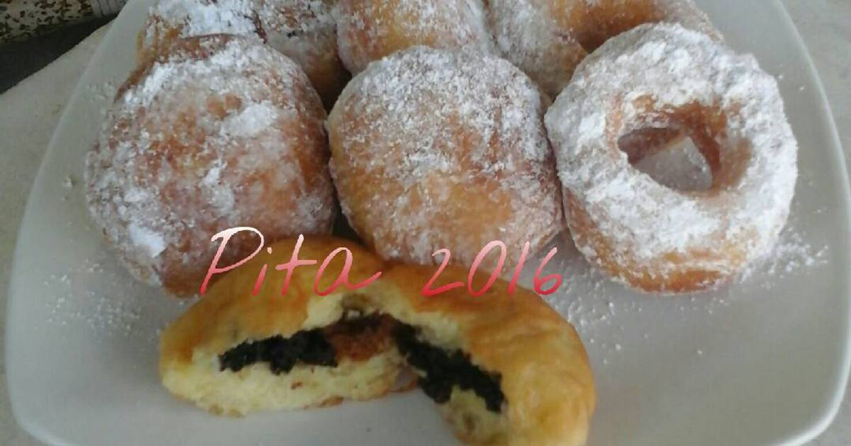 Resep Donat kentang isi coklat favorit krucils oleh Pita 