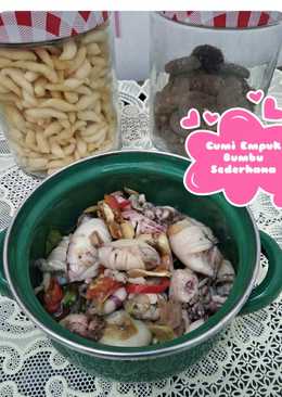 Cumi empuk bumbu sederhana