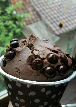 Muffin coklat oreo