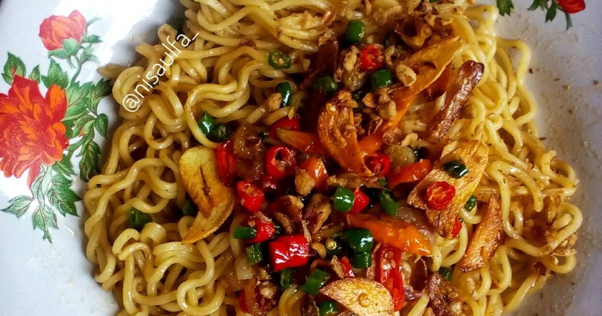 5 resep  mie goreng  sambal trasi enak dan sederhana Cookpad