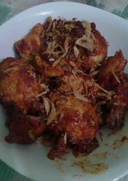 Ayam telur bumbu bali