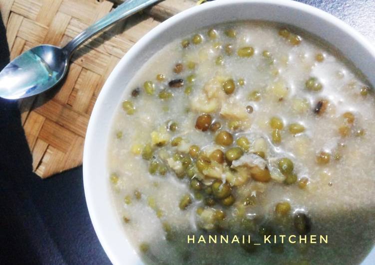 gambar untuk resep Bubur kacang ijo simpel (tanpa santan terpisah)