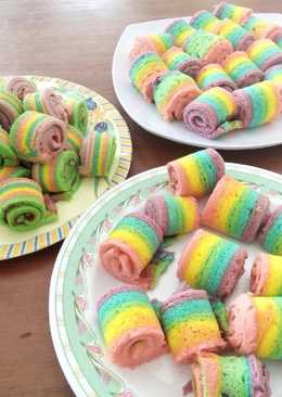 Roll Rainbow Cake